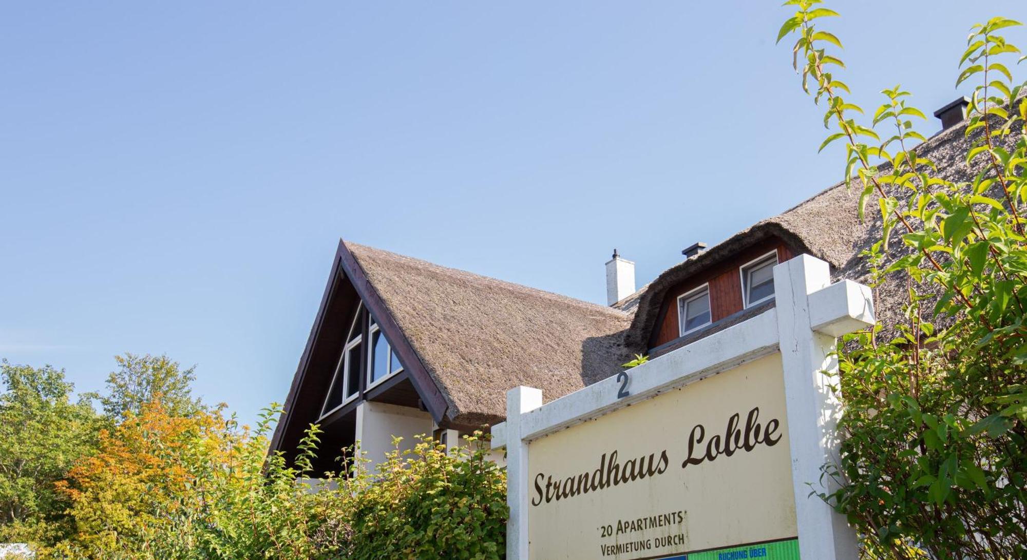 Ferienwohnung Sanddorn - Strandhaus Lobbe Exterior foto
